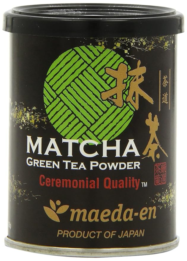 Maeda-En Matcha Ceremonial Quality Green Tea Powder 1-Ounce