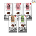 Milkboy Swiss Chocolates 72% Dark Chocolates Variety Pack - Chocolate Bars - Crafted in Switzerland - All Natural Sustainably Farmed Cocoa - Gluten &amp GMO Free Vegan - 3 oz (Pack of 5)