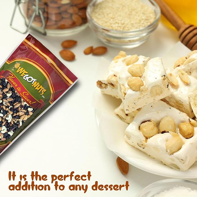 We Got Nuts Trail Mix Premium Blend with Almonds Cashews Cranberries RaisinsFilberts and Walnuts Kosher Certified 3 lb Resealable Bag