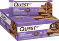 Quest Nutrition Caramel Chocolate Chunk Protein Bar 20g Protein 1g Sugar 4g Net Carbs Gluten Free Keto Friendly 12 Count