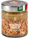 Authentic Italian Walnut Sauce - Traditional Ligurian Recipe with Italian Olive Oil - Salsa di Noci - Rich Creamy All-Natural Gourmet Sauce - Imported from Italy - 180g Jar