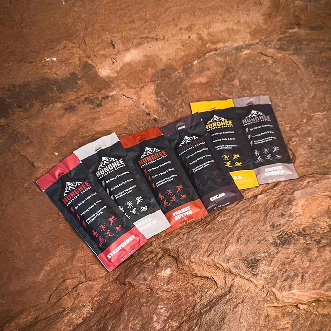 Ancestral Energy Vanilla Cinnamon Pack | Organic Grass-Fed Ghee &amp Raw Honey Blend | Animal-Based Energy Boost for Athletes | Hiking Cycling Running Backpacking | Healthy Snack (Pack of 6)