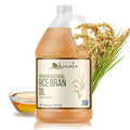 Kevala Rice Bran Oil - Oil with Mild Scent Great for Cooking ang Baking Enjoyed in Massage Therapy and Body Care Kitchen Pantry Staple for your Home Ingredient in Soap Making 64 fl oz 1/2 gal