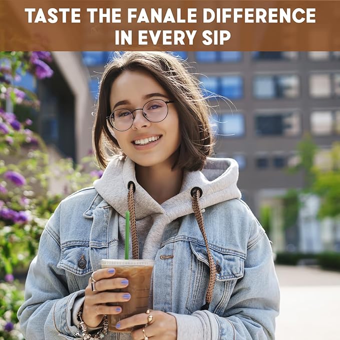 Fanale Premium Coffee Bubble Tea Flavoring Powder | Perfect for Baking Smoothies Desserts and Drinks | Instant Flavoring Powder for Boba Milk Tea - 2.2 Pounds (Pack of 1)