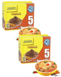 New! Instant 2 Minute Fiji Noodles - Curry Flavor with Seasonings (2 x 5 PACKS) To boost the goodness in your bowl So Delicious Quick Meal!