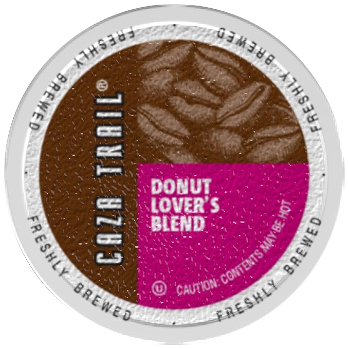 Caza Trail Coffee Donut Lover's Blend 24 Single Serve Cups