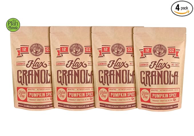 Flax Granola 4 Pack (Pumkin Spice)