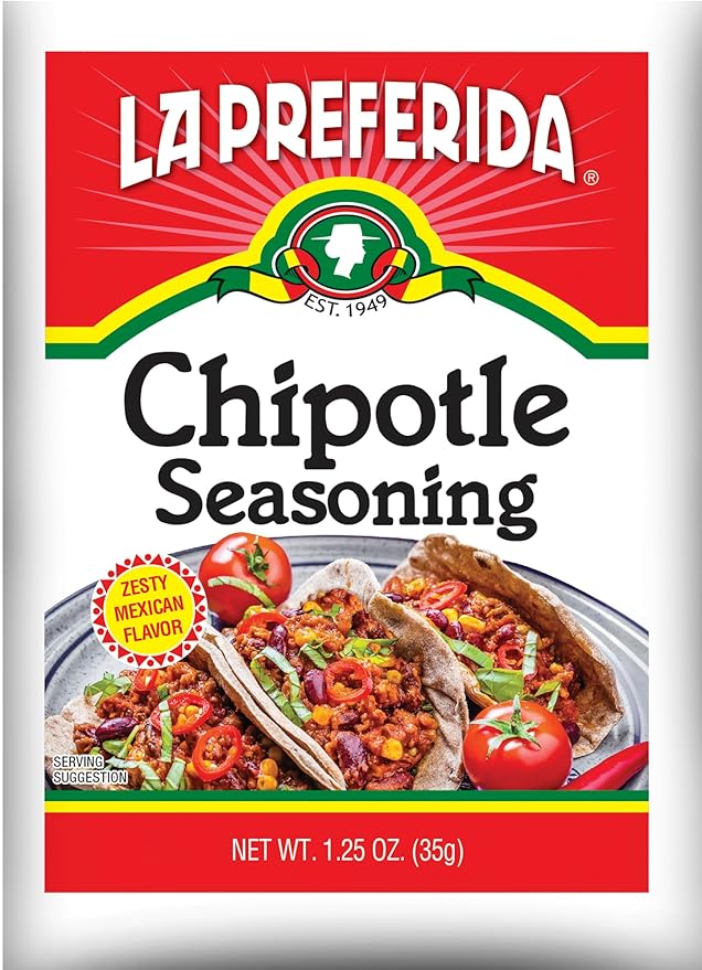 La Preferida Chipotle Seasoning 1.25 Oz (Pack of 12)