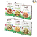 Jovial Whole Grain Brown Rice Pasta Variety Pack (Mafalda Farfalle Elbows Fusilli Casarecce Penne) - Organic Whole Grain Brown Rice Pasta Gluten Free Dairy Free Made in Italy - 12 Oz 6 Pack