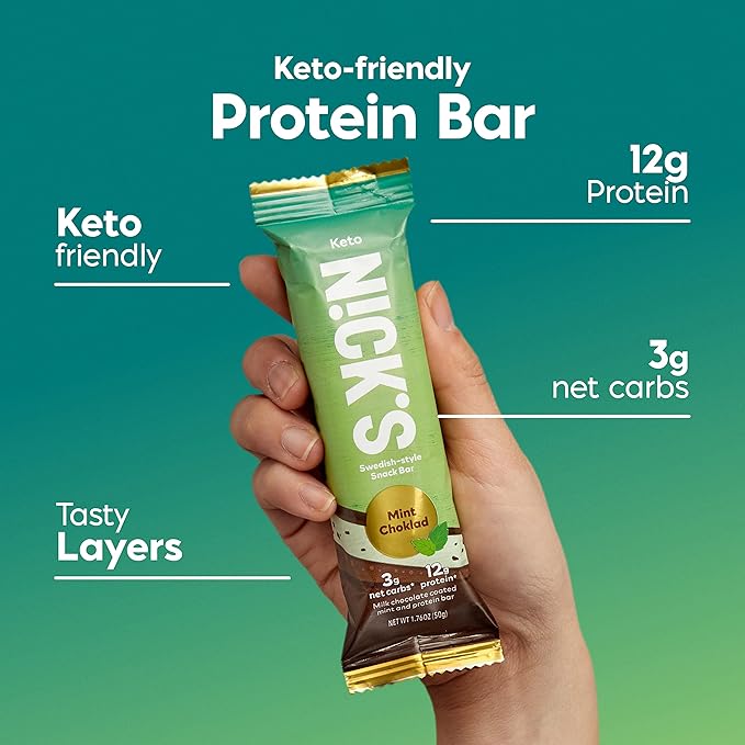 Generic Ni.cks Bar Mint Choklad 1.76 oz (Pack Of 12)