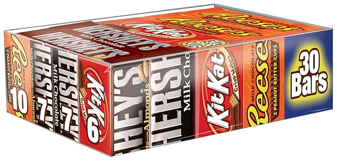 Hershey's Chocolate Full-Size Variety Pack 30 ct.