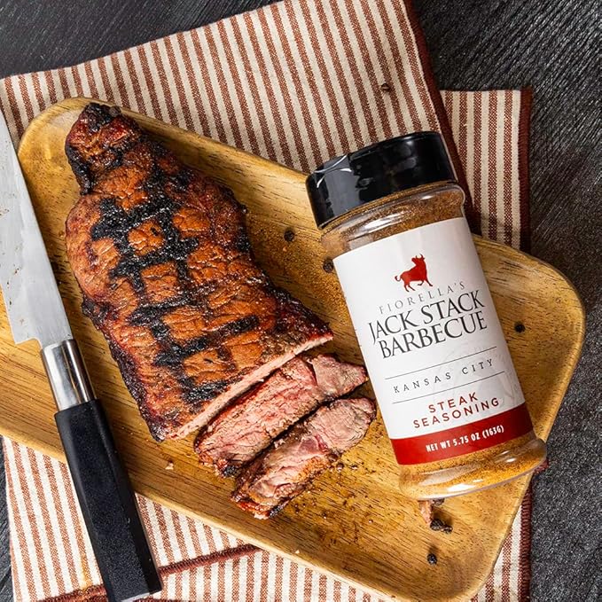 Jack Stack Barbecue Dry Rub Seasoning Variety Pack - All Purpose Steak Poultry &amp Meat Seasonings - Kansas City Spice 3 Pack - for Chicken Steak Ribs Vegetables Seafood and More (7oz Each)