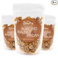 Mrs. Barr’s Natural Foods Granola | Almond Walnut &amp Pecan | Certified Organic Gluten Free Oats | Soft Texture | Small Batch | Gourmet Quality | Real Ingredients | 10 Ounces (3 Pack)