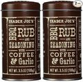 Trader Joe's BBQ Rub and Seasoning with Coffee &amp Garlic(Two-Pack)
