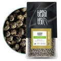Tiesta Tea - Jasmine Pearls Green Tea Loose Leaf Single Origin Premium Jasmine from China Pure Unblended Medium-Caffeinated Blend Makes Hot or Iced &amp Up to 200 Cups 16oz Resealable Bulk Pouch