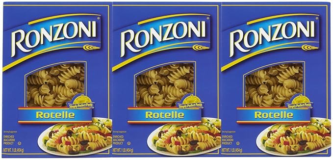 Ronzoni Ronzoni Rotelle Pasta 16 oz 3 pk