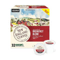New England Coffee Breakfast Blend Medium Roast Single Serve Pods 32ct Box (Pack of 1)