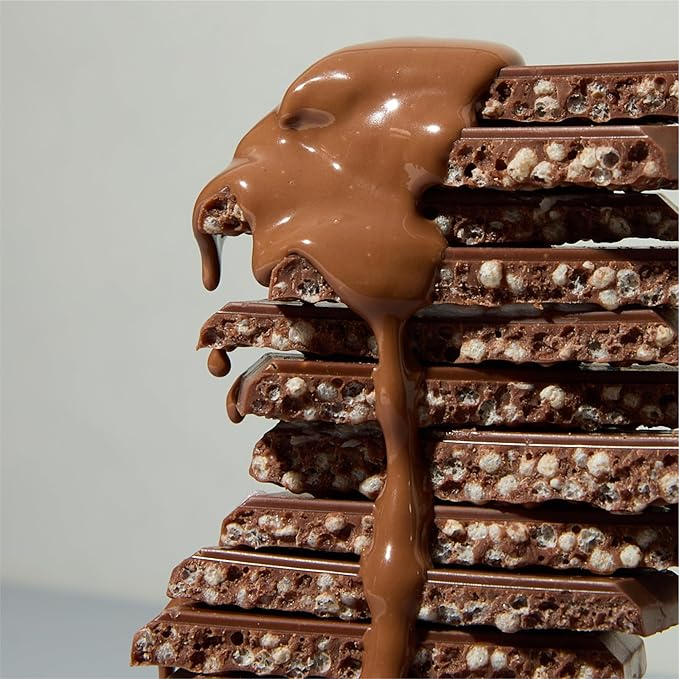 Hormbles Chormbles Protein Candy Bars Classic Milk 10g Protein 0g Sugar 150 Calories Milk Chocolate Candy With Crunchy Pieces Sugar Free Snacks or Dessert 1.13 Oz 12 Pack