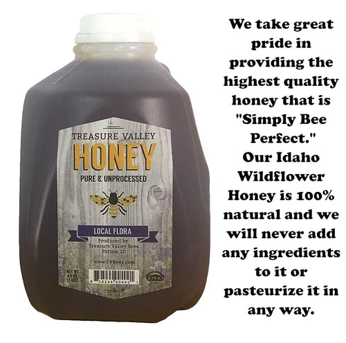 3lb Treasure Valley Honey Raw Unprocessed Fresh
