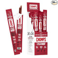 Chomps Grass-Fed and Finished Smoky BBQ Seasoned Beef Jerky Snack Sticks 24-Pack - Keto Paleo Whole30 10g Lean Meat Protein Gluten-Free Zero Sugar Food Non-GMO