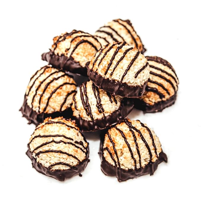 CrumbleCrate Coconut Macaroons DIY Baking Kit | Gourmet Cookie Making Set with Pre-Measured Ingredients &amp Tools | Baking Gift for Adults