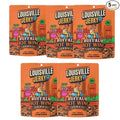 Louisville Vegan Jerky - Buffalo Hot Wing Vegetarian &amp Vegan-Friendly Jerky 21 Grams of Non-GMO Soy Protein 210 Calories Per Bag Gluten-Free Ingredients (3 oz 5-Pack)