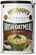 McCann's Steel Cut Irish Oatmeal Quick &amp Easy 24 oz (Pack of 6)