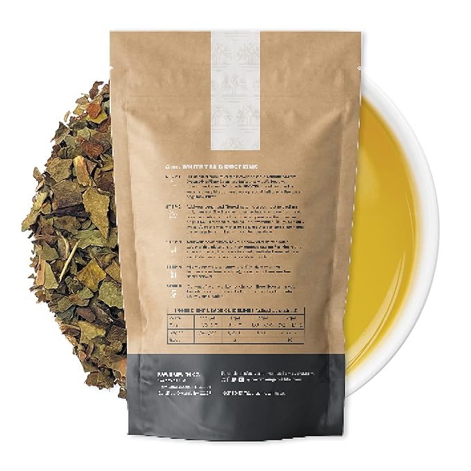 Kombucha.com Certified Organic Loose Leaf Tea - Kombucha Brewing Blends (White Tea Blend 8 Ounce + 50 XL FILTER BAGS)