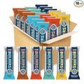 CLIF BUILDERS Protein Bars - 6-Flavor Variety Pack - 20g Plant Based Protein - Gluten Free - Non-GMO - Low Glycemic - No Artificial Sweeteners - 2.4 oz. (18 Count)