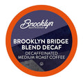 Brooklyn Beans Brooklyn Bridge Decaf Coffee Pods - Compatible with Keurig K Cup Brewers Including 2.0 Machines 40 Count Decaf with Bold Flavor