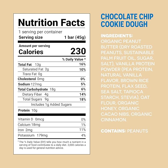 FROPRO Plant Protein Snack Bars - Plant Based Protein Bars All-Natural Gluten Dairy &amp Soy Free High Protein Bars with Low Calories | Sweet Tooth Sampler 24 Pack