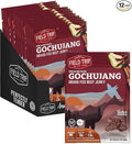 Field Trip Grass Fed Beef Jerky Healthy Gluten Free Snacks All Natural Paleo-Friendly Beef Jerky High Protein Low Carb Snack with No Nitrates 1oz Bag 12 Pack Gochujang Korean BBQ