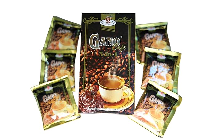 GANO EXCEL INTERNATIONAL 6 boxes GanoCafe 3 in 1 Ganoderma Coffee by Gano Excel