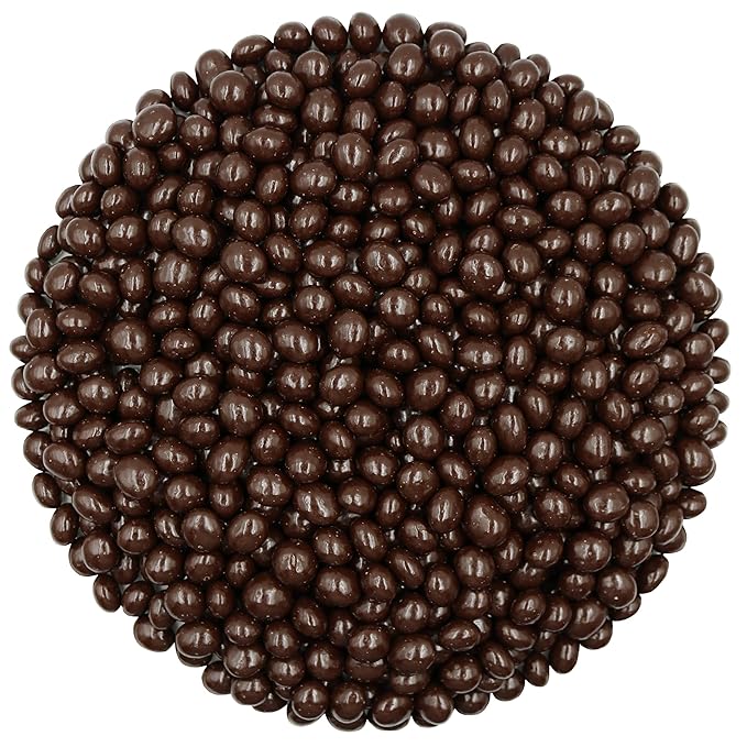 Chocolate Covered Roasted Espresso Coffee Beans (2 Pound Dark Chocolate)