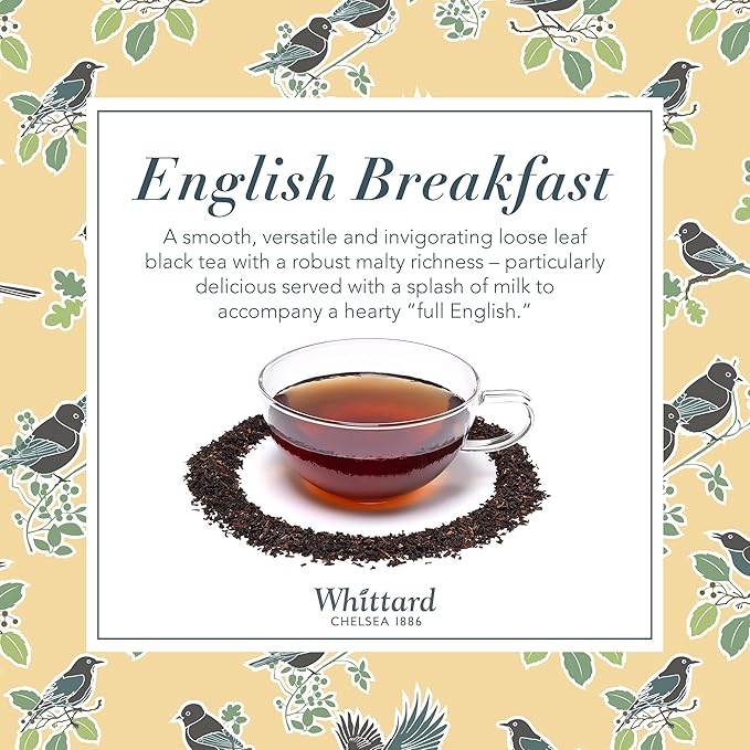 Whittard of Chelsea Tea English Breakfast (140g Loose Leaf Tin)