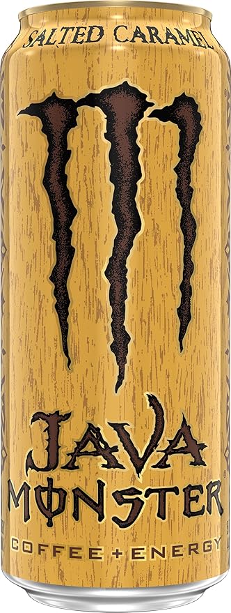 Monster Energy Java Monster Salted Caramel Coffee + Energy Drink 15 Fl Oz | Pack of 12