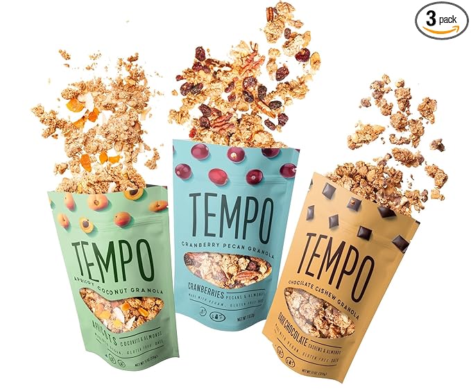 Tempo Granola Loose Granola Variety Pack - 3 Pack of 11 oz Bags