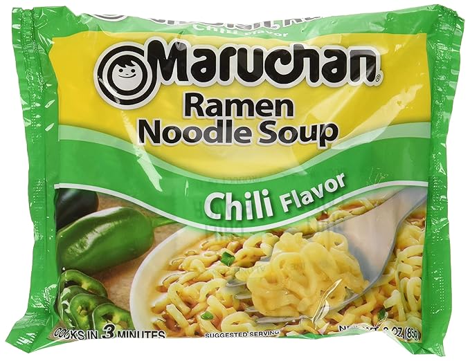 Maruchan Ramen Chili 3.0 Oz 24 Count (Pack of 2)