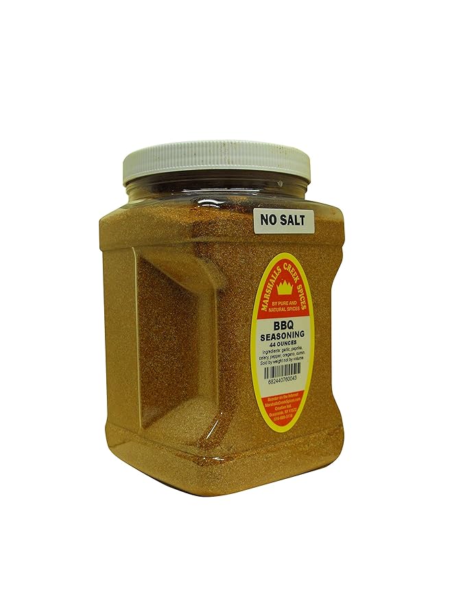 Family Size Marshalls Creek Spices BBQ Barbeque Seasoning No Salt 44 Ounce …
