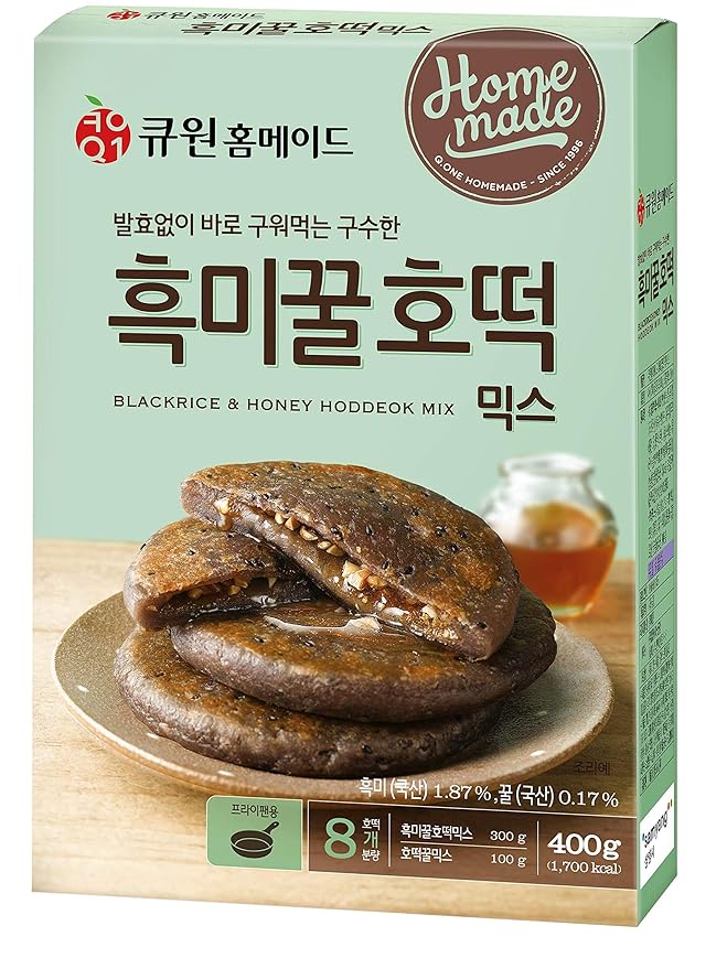 SAMYANG Qone Black Rice &amp Honey Hoddeok Mix 400g