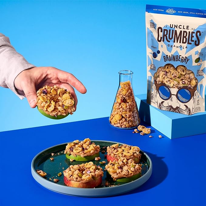 Uncle Crumbles Granola Brainberry 11 oz (Pack of 6)
