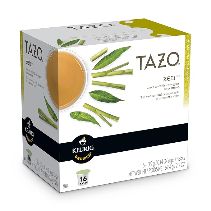 Tazo Zen Green Tea Keurig K-Cups 16 Count