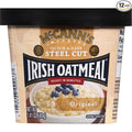 McCann's Irish Oatmeal Instant Oatmeal Cup Original 1.4 Ounce (Pack of 12)