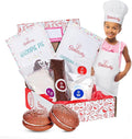 Baketivity Kids Baking DIY Activity Kit - Bake Delicious WhoopiePie with Pre-Measured Ingredients – Best Gift Idea for Boys and Girls Ages 4-12 – Includes Free Hat and Apron