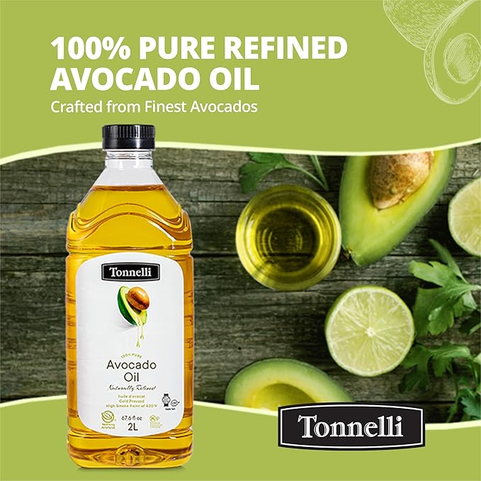 Tonelli Pure Avocado Oil (2 L 67.6 Ounce)