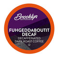 Brooklyn Beans Coffee Pods Fuhgeddaboutit Decaf - Compatible with Keurig K Cup Brewers Including 2.0 Coffee Makers 40 Count Bold and Rich