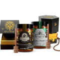 Ellora Farms Organic Greek Honey Bundle – Pine-Thyme &amp Wild Thyme Raw Pure Unfiltered Award-Winning Cold-Pressed Gluten-Free Gift Pack with Dipper – 2x450g