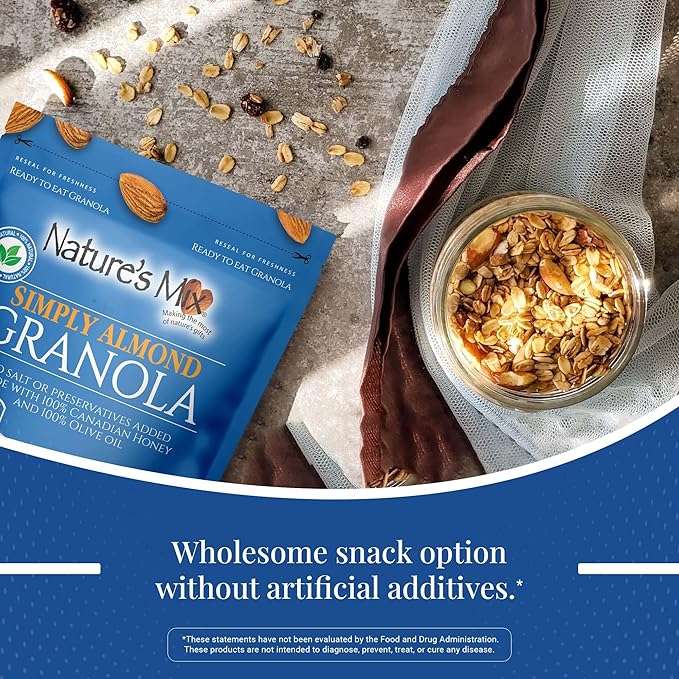 Nature's Mix Granola Simply Almond 10.6 oz (Pack of 6)