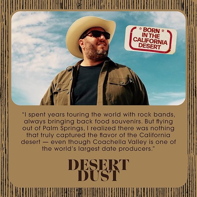 Desert Dust Savory Seasoning – Organic Date Sugar Gourmet Blend | Smoky Sweet &amp Low-Glycemic | All-Purpose Rub for Chicken Fish Veggies &amp More | Gluten-Free No MSG No Brown Sugar (24oz)