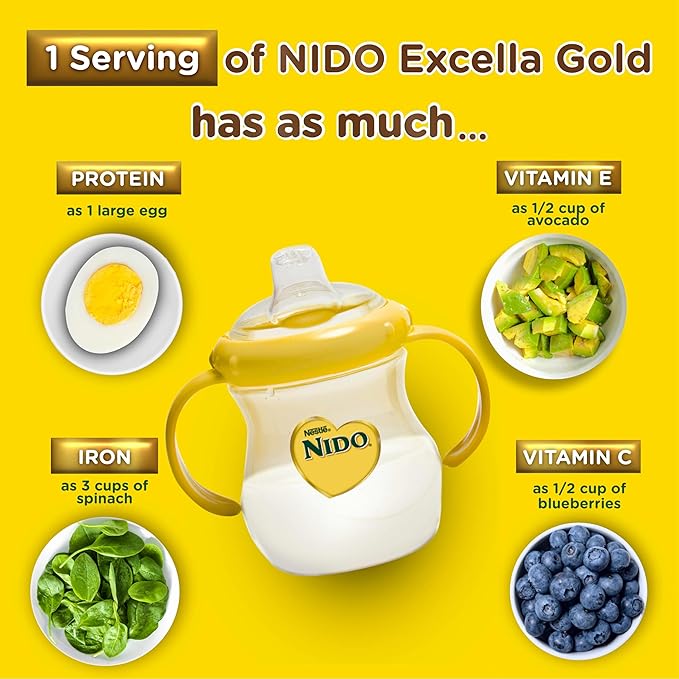 Nido Excella Gold Original Milk Powder 4 Pack Of 800G